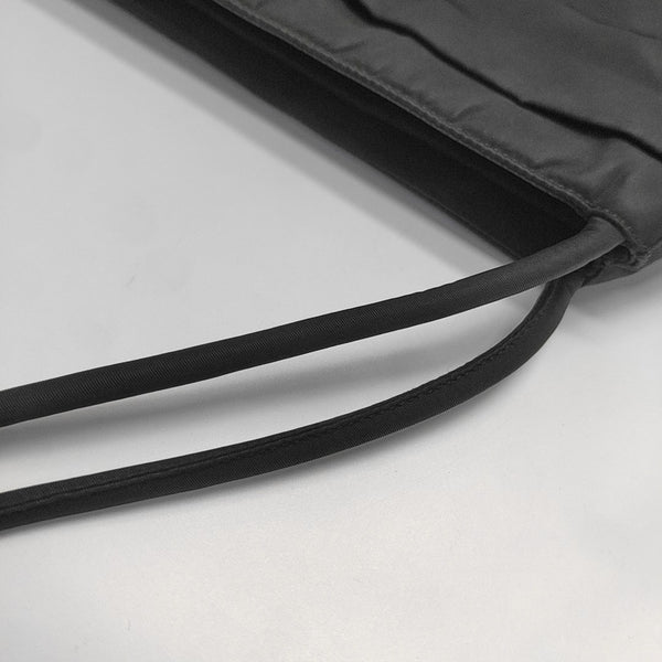 Nylon Shoulder Bag Black