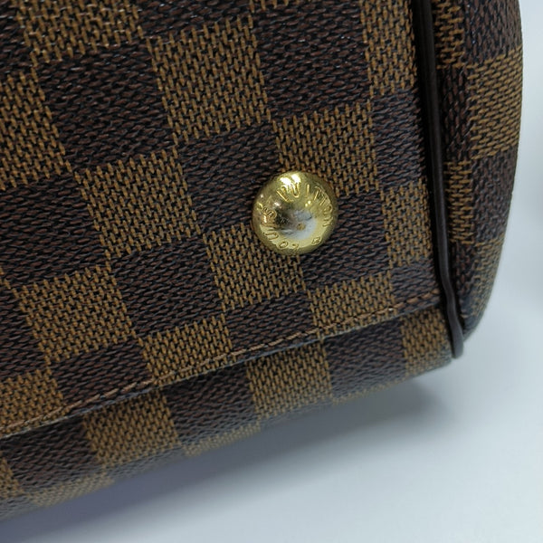 TREVI PM Damier Ebene Coated Canvas Brown