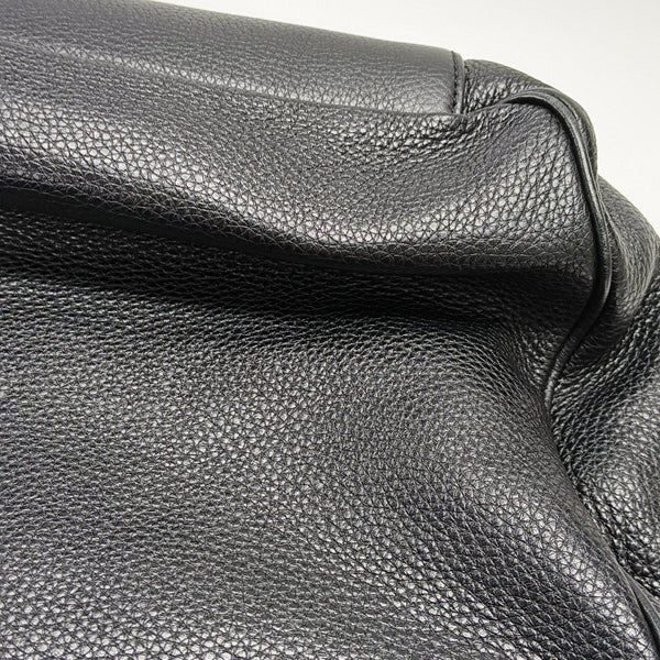 Calfskin Shoulder Bag Black