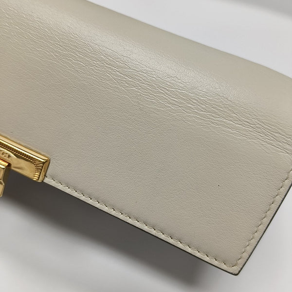 Padlock Mini Monogram Coated Canvas White