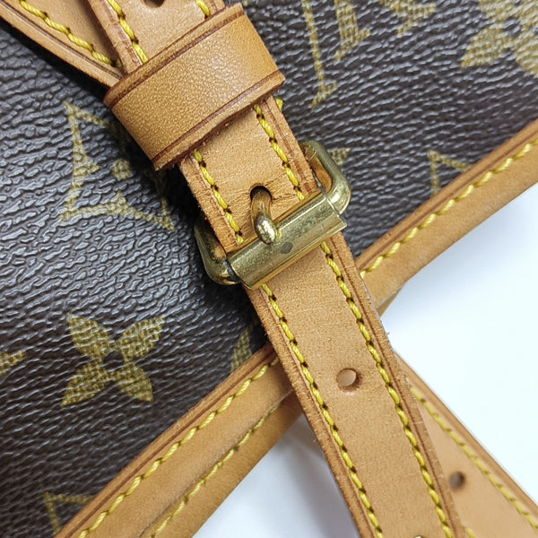 BUCKET PM Monogram Coated Canvas Brown