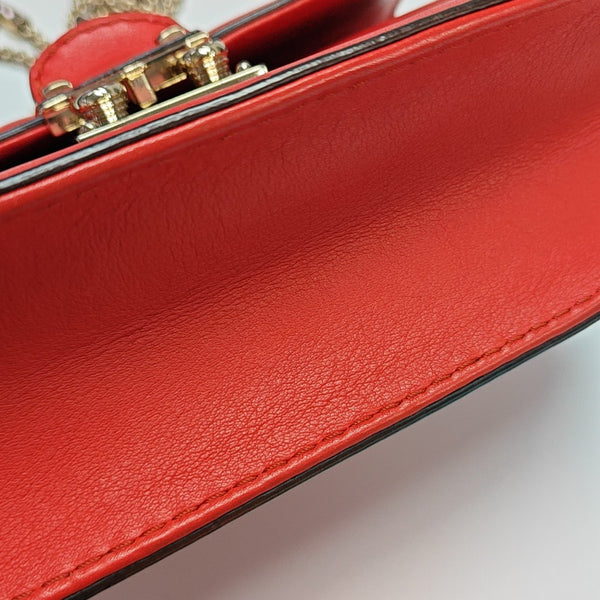 Glam Calfskin Red