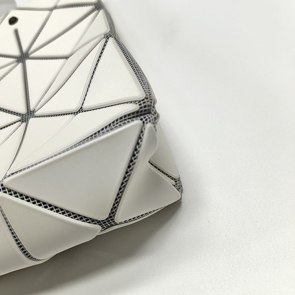 Special Material Top Handle Bag White