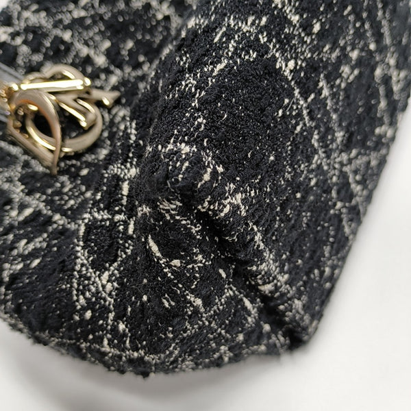 Toujours Small Cannage Wool Black