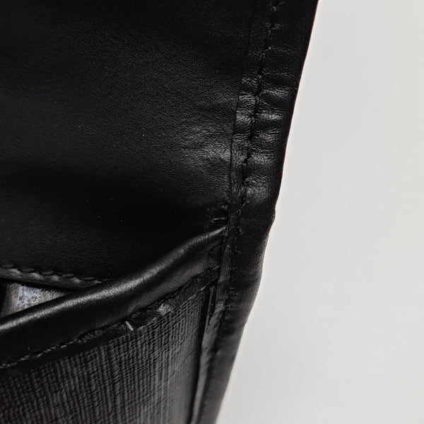 Neo Vintage Monogram Coated Canvas Black