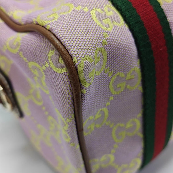 Ophidia Mini Monogram Canvas Pink