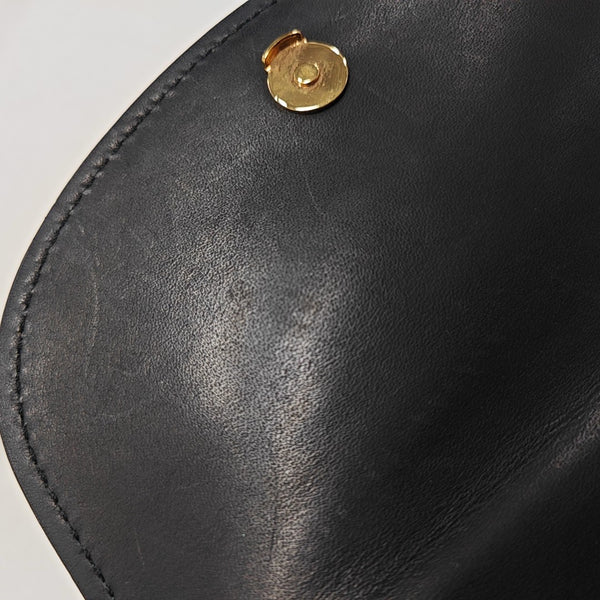 KAIA Mini Calfskin Black