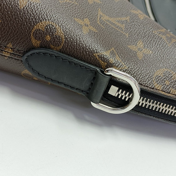 PORTE-DOCUMENTS Monogram Coated Canvas Brown