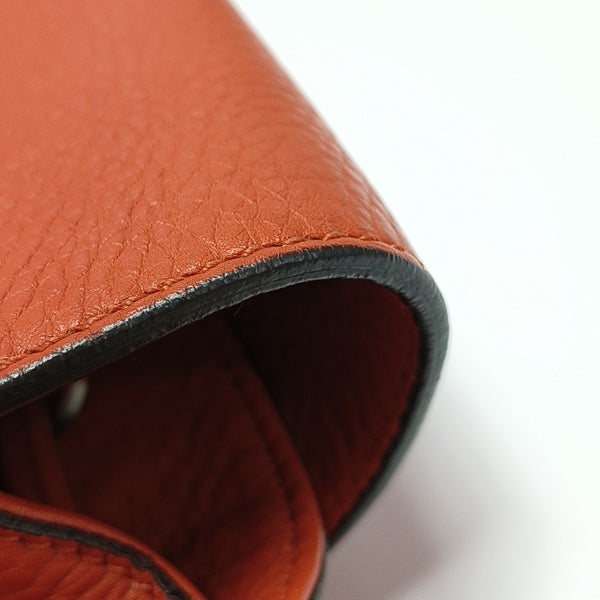 Bamboo 1947 Medium Calfskin Red