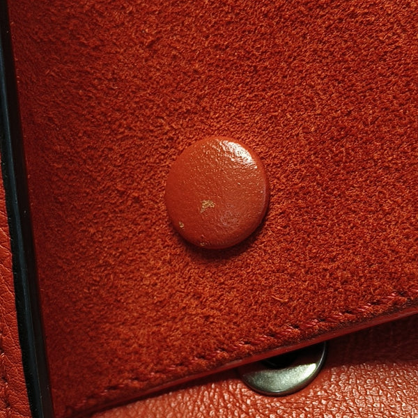 TRAPEZE Medium Calfskin Red