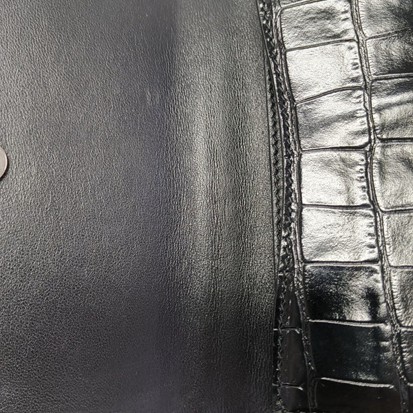 Sharp Calfskin Black