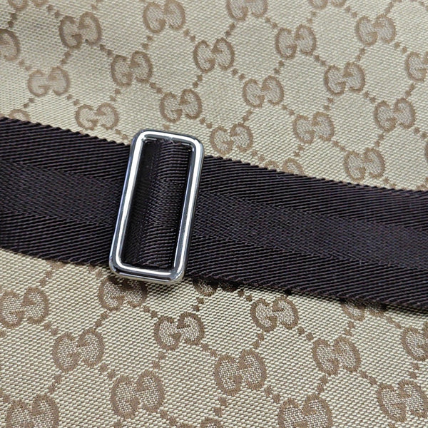Monogram Canvas Tote Bag Brown