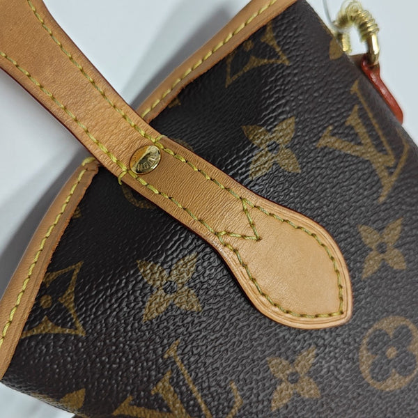 FOLD ME Monogram Coated Canvas Brown