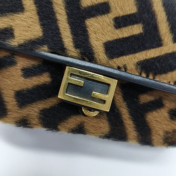 Baguette Nano Calfskin Multicolor
