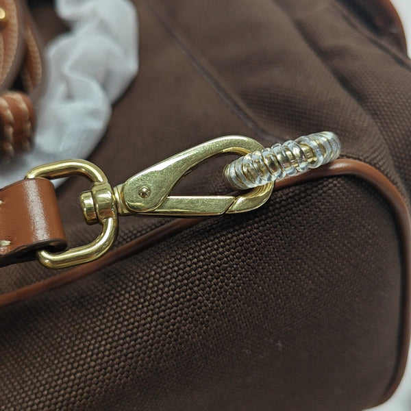 Fabric Backpack Brown