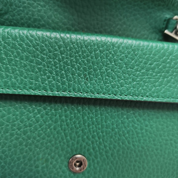 Dionysus Super Mini Calfskin Green