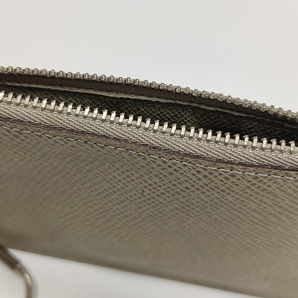 Calfskin Key Pouch Gray