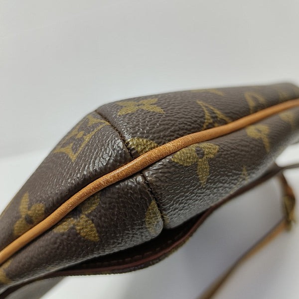 MUSETTE TANGO Monogram Coated Canvas Brown