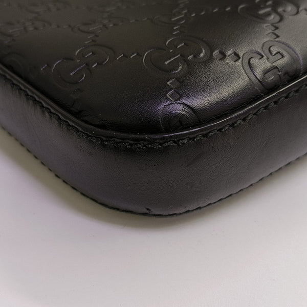 Signature Monogram Calfskin Black