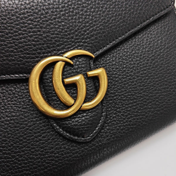 GG Marmont Mini Calfskin Black