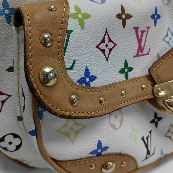 LV × TM RITA Monogram Coated Canvas White
