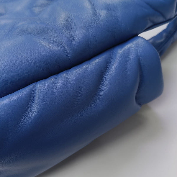 Lambskin Shoulder Bag Blue