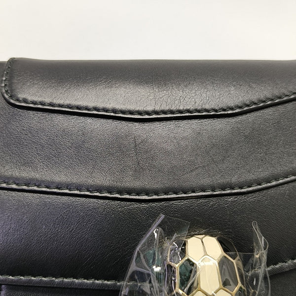 SERPENTI FOREVER Medium Quilted Calfskin Black