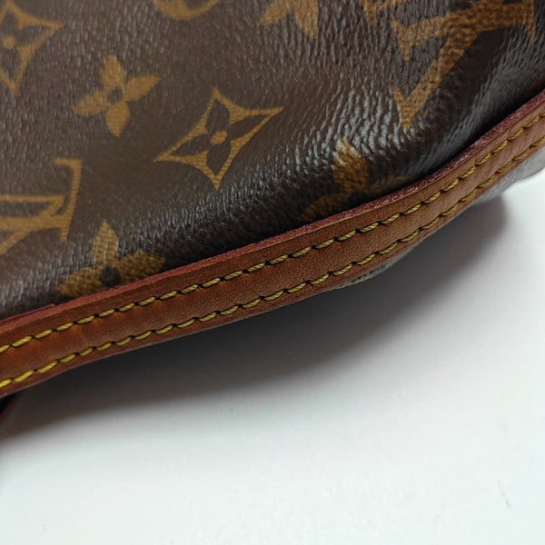 NÉONOÉ Nano Monogram Coated Canvas Brown