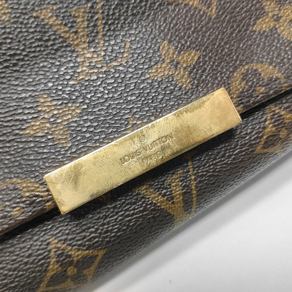 FAVORITE PM Monogram Coated Canvas Brown