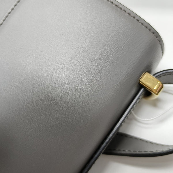 Calfskin Crossbody Bag Gray