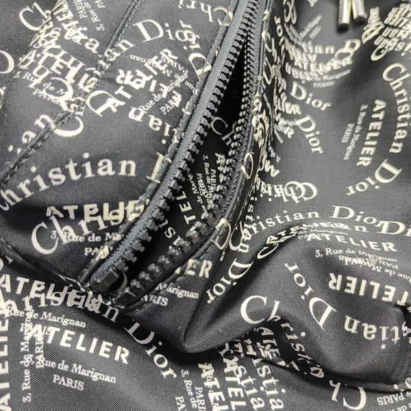 Fabric Backpack Black