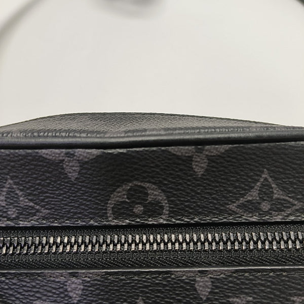 SOFT TRUNK Mini Monogram Coated Canvas Black