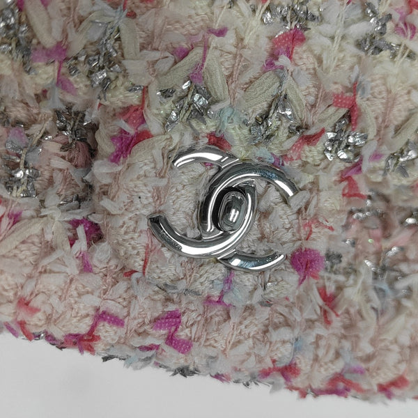 CLASSIC FLAP Mini Wool Pink