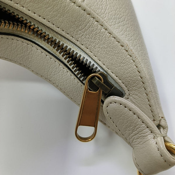 Aphrodite Small Calfskin White