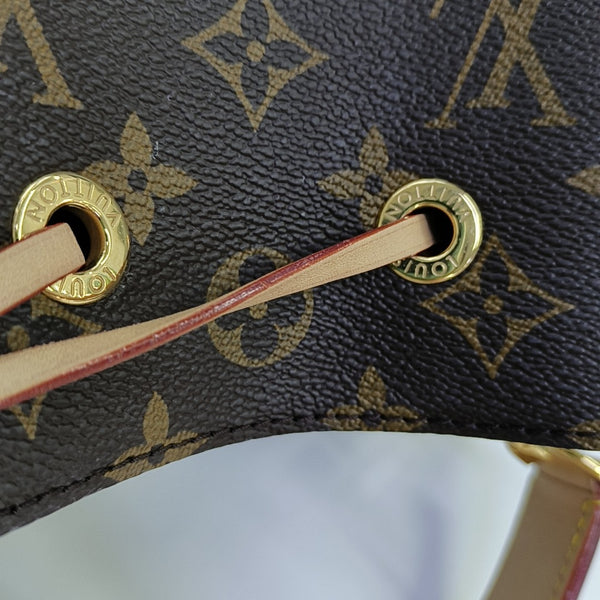 NÉONOÉ BB Monogram Coated Canvas Brown