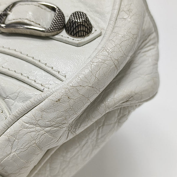 Le Cagole Mini Lambskin White