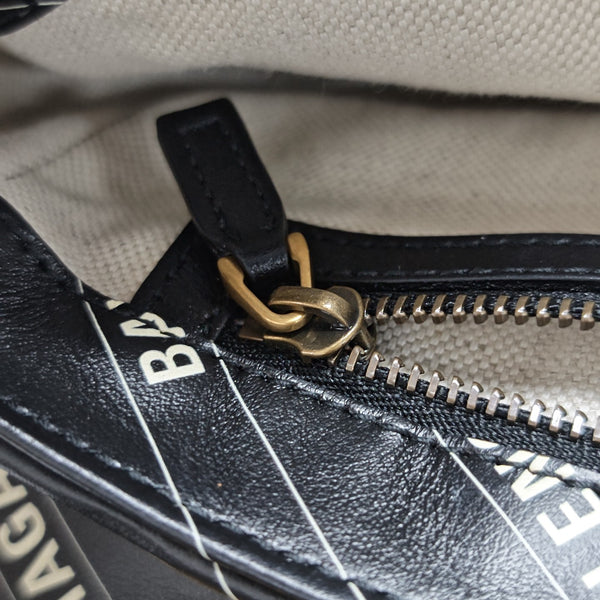 The Hacker Project Small Calfskin Black