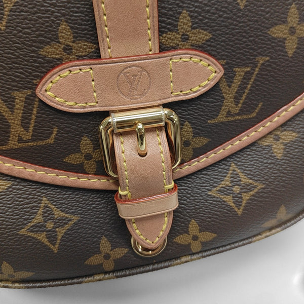 SAUMUR BB Monogram Coated Canvas Brown