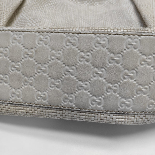 Monogram Special Material Tote Bag White