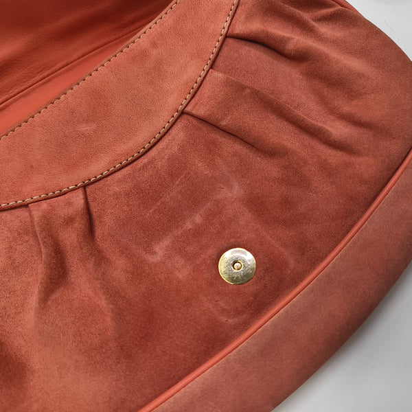 METALLIC Suede Orange