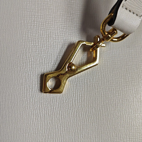 Horsebit 1955 Mini Calfskin White