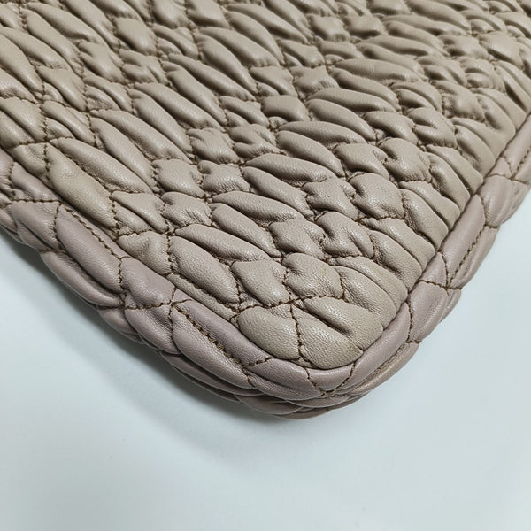 Crystal Quilted Lambskin Pink
