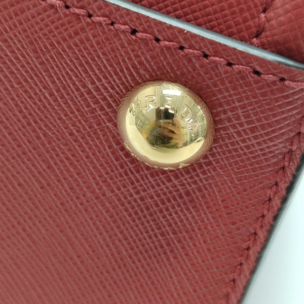 Saffiano Calfskin Tote Bag Red
