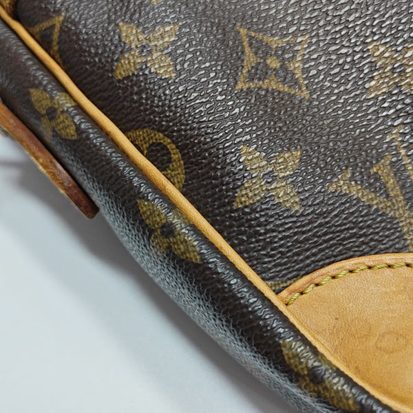 DANUBE Monogram Coated Canvas Brown