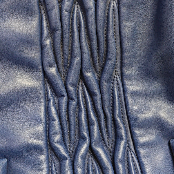 Quilted Lambskin Shoulder Bag Blue