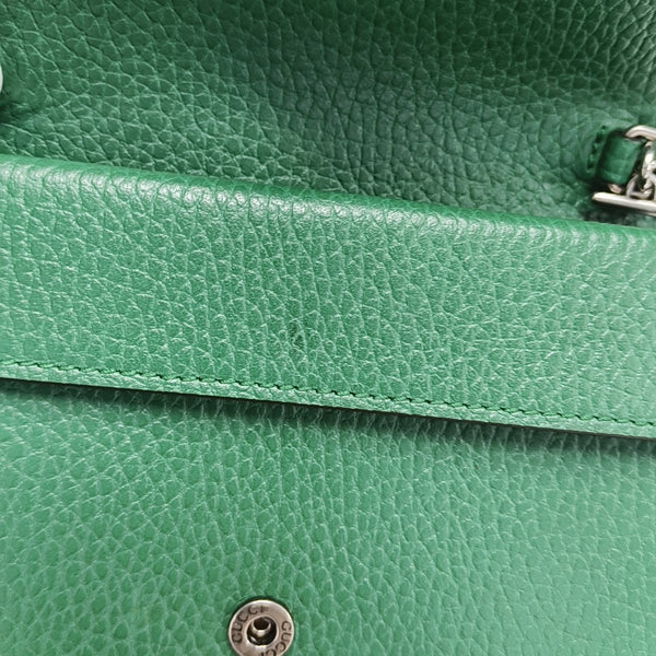 Dionysus Super Mini Calfskin Green