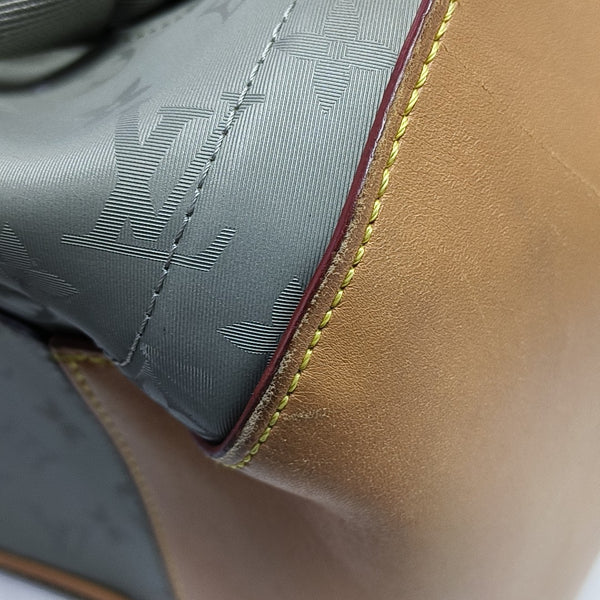 Monogram Coated Canvas PM Gray
