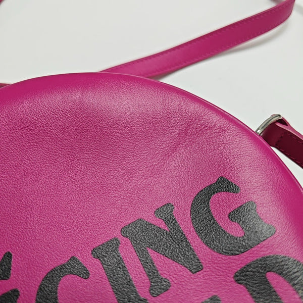 Calfskin Shoulder Bag Pink