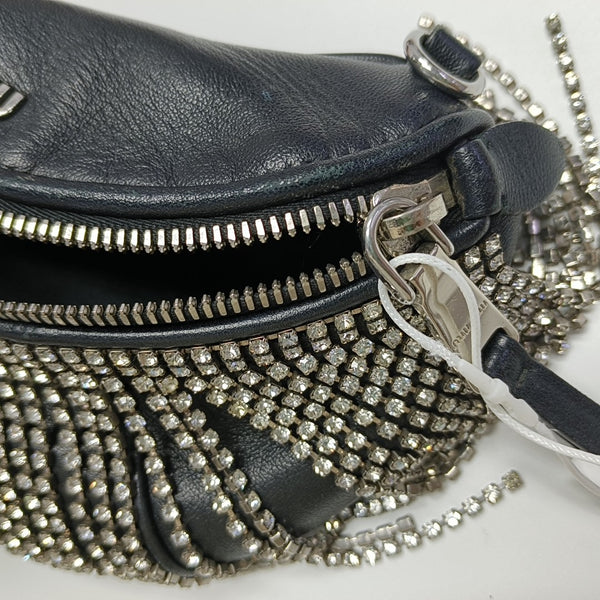 Fringed Lambskin Black
