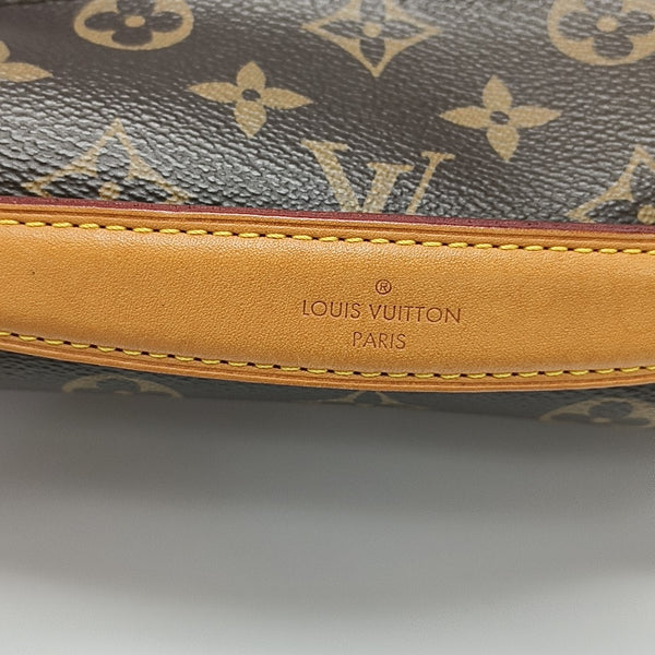 MÉTIS MM Monogram Coated Canvas Brown